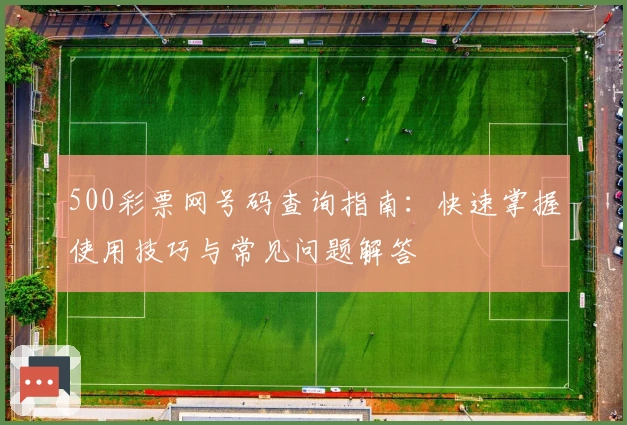 500彩票网号码查询指南：快速掌握使用技巧与常见问题解答